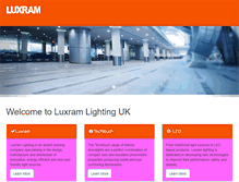 Tablet Screenshot of luxram.co.uk